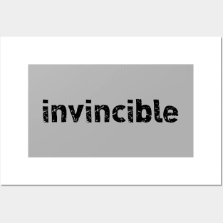 Invincible B Posters and Art